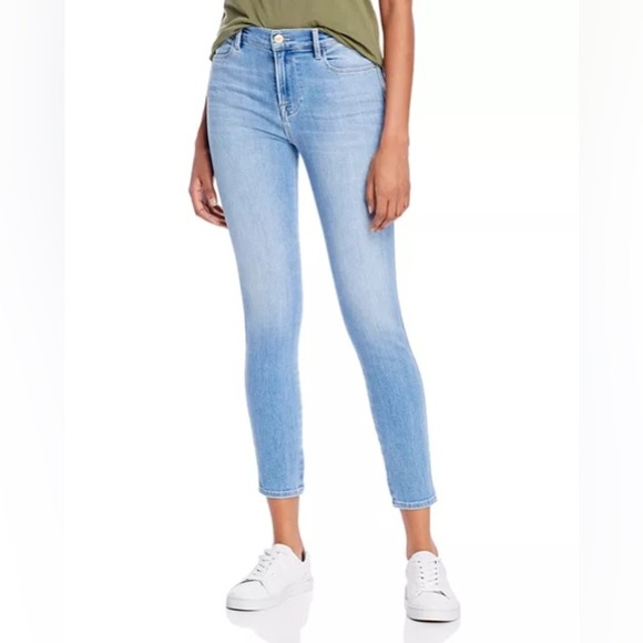 Frame Le High High-Rise Skinny Jeans in Overturn. Preowned size 31 - Picture 1 of 6
